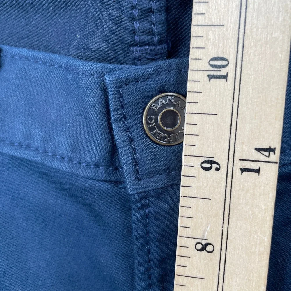 Banana Republic Pants Mens 31x30 Blue Travel Jean Slim Fit Stretch Navy